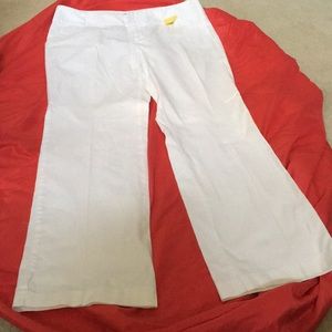 Daisy Fuentes White Slacks